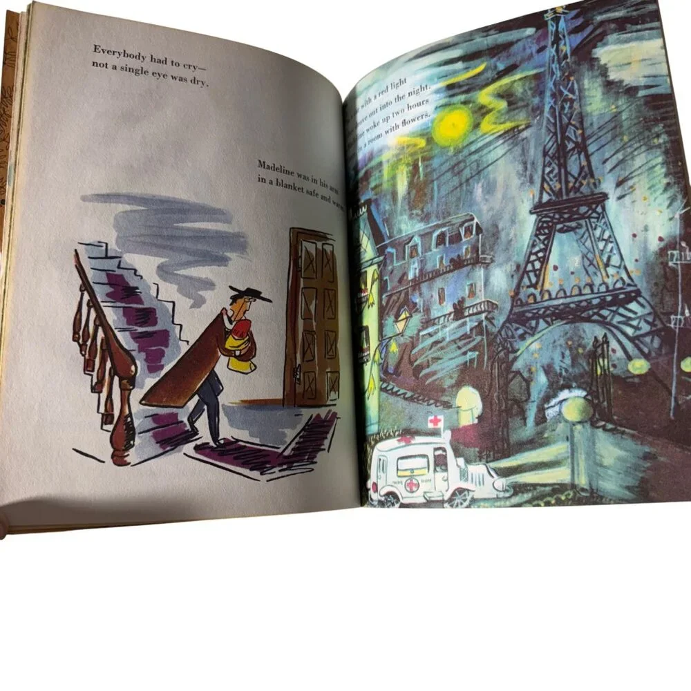 Madeline Ludwig Bemelmans 1954 1st Edition A Childrens A Little Golden Book LGB - Picture 11 of 16